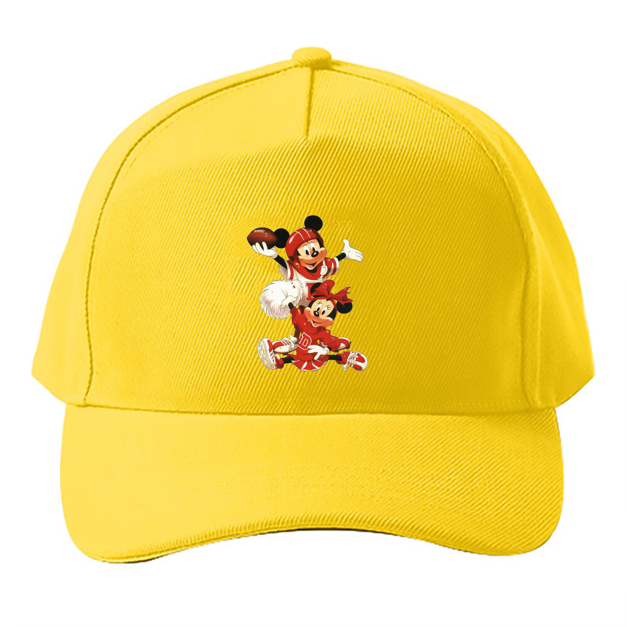（画像用） ミッキーマウス Mickey Mouse ベースボールキャップ 綿100％ 男女兼用 帽子 スポーツ
